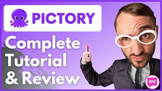 PICTORY AI REVIEW and TUTORIAL - Create Videos Easily