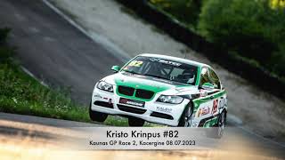 BaTCC BMW 325 Cup, Kaunas GP 2023, Race 2 highlights, onboard Kristo Krinpus #82