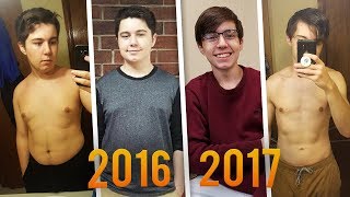 My 1 Year Weight Loss // Teenage Body Transformation (15-16)