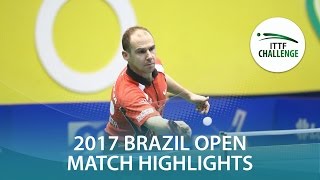 2017 Brazil Open Highlights: Thomas Keinath vs Israel Barreto (Qual)