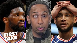 Stephen A. refuses to call Joel Embiid and Ben Simmons an 'elite duo' | First Take