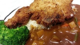 Tonkatsu Curry Rice | Pork cutlet | とんかつカレーライス | 吉列豬排咖哩飯 : ASMR / Mukbang ( Eating Sounds )