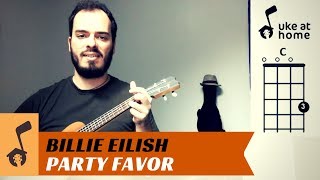 Billie Eilish - Party Favor | Ukulele tutorial