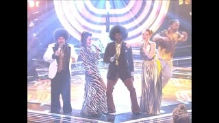 will.i.am & his team perform That's The Way (I Like It) / Get Down Tonight - The Voice UK 2015 - BBC