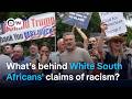 Reports that US will accept White South African ‘refugees’ prompts concern in South Africa | DW News