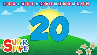 Count And Move (HD) | Counting Song for Kids! | Super Simple Songs