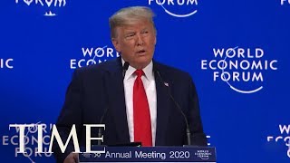 Trump At Davos Boasts U.S. Economy 'Nothing Short Of Spectacular' As Senate Trial Resumes | TIME