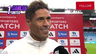 RAPHAEL VARANE '' BEING CAPTAIN IS AN HONOR'' MANCHESTER UNITED VS LEEDS  2:0