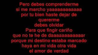 Debes comprenderme con letra !! - La Novel