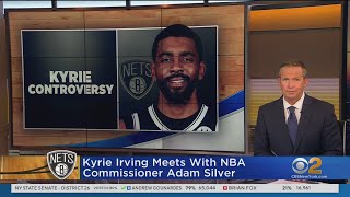 Kyrie Irving reportedly meets with NBA commissioner