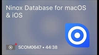 SCOM0647 - Ninox Database for macOS & iOS - Preview