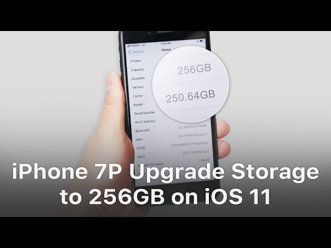iPhone 7 Plus Upgrade Storage/Memory To 256 GB On iOS 11 iPhone 7 Plus Upgrade Storage/Memory To 256 GB On iOS 11