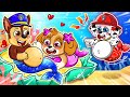 Chase MERMAID Is Pregnant! What Happened? - Very Sad Story - Paw Patrol Ultimate Rescue -  Rainbow 3