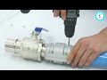 FSTpipe compressed air pipe system installing demo