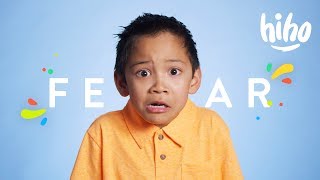 100 Kids Tell Us Their Fears 👹🎃👻 | 100 Kids | HiHo Kids