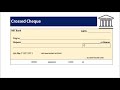 what is a cheque what are the different types of cheques