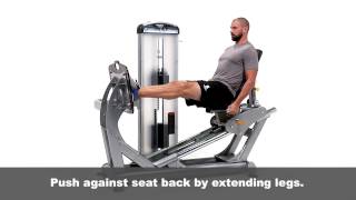 FUSE XL 0300 Leg Press Usage Video