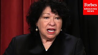 'Just Answer My Questions': Sotomayor Scolds Lawyer During Oral Arguments