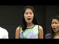 now unto him a cappella performed by zion bishan praise choir