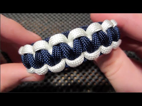 Easy Two-Tone Paracord Bracelet Tutorial Easy Two-Tone Paracord Bracelet Tutorial