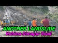 #Kohima🤔Dimapur👍Road💯 Again 😭 Landslide🤔MMSPEED||