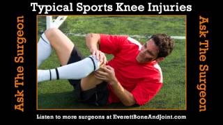 Typical Sports Knee Injuries