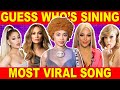 Guess Who's Singing ✅🎤 TikTok's Most Viral Songs Edition 📀🎵 Ice Spice, Taylor Swift, Tyla, Doja Cat