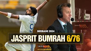 Jasprit Bumrah's Starring Six Wicket Haul In Brisbane | Triple M Cricket
