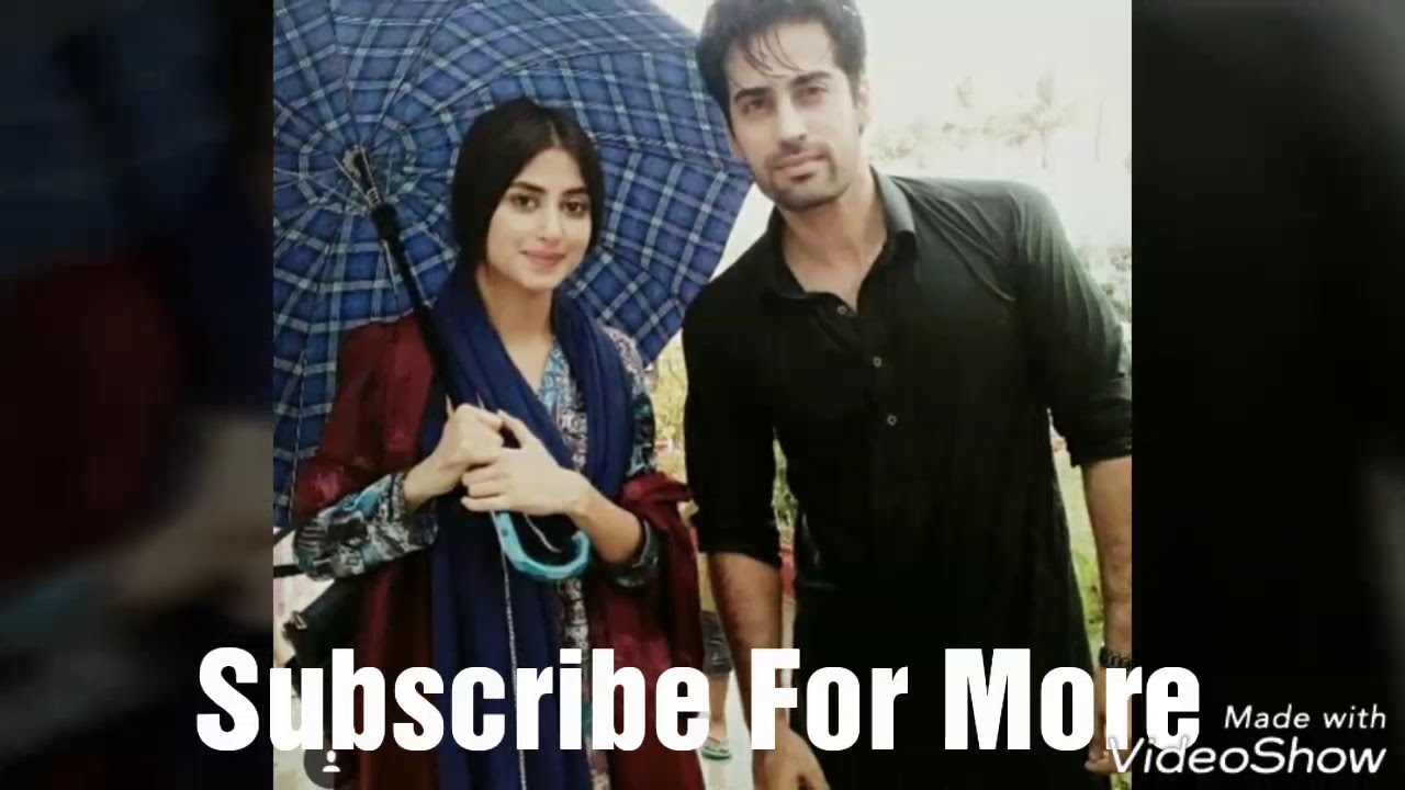 Yaqeen Ka Safar - Sajal Aly And Ahad Raza Mir On Set - YouTube