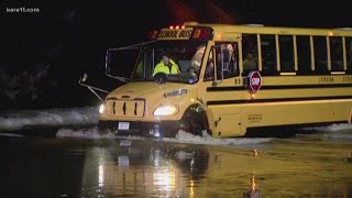Flooding forces hundreds to evacuate MN mobile home park