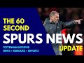 THE 60 SECOND SPURS NEWS UPDATE: 