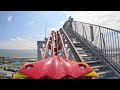 スチールドラゴン2000 on-ride 4K POV (乗車映像) / ナガシマスパーランド