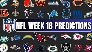 🏈 NFL Week 18 Picks & *PREDICTIONS*