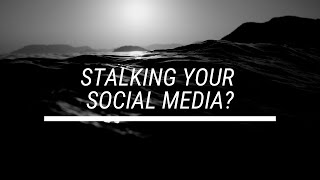 Are you getting stalked on social media after a break up? Toxic habits of a narcissist #narcissist