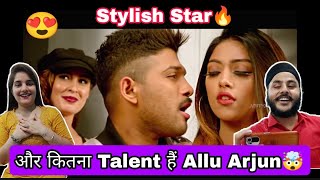 Allu Arjun Stylish Star - Lover Also Fighter Also Song(Reaction) | Allu Arjun | SardarJi Reaction