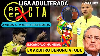 💥 EX ARBITRO DENUNCIA al VICEPRESIDENTE del CTA por AYUDAS al MADRID y MANIPULACION contra EL BARÇA