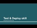Test & Deploy Skill | Part - 14 | Create custom Alexa skill using AWS Lambda function