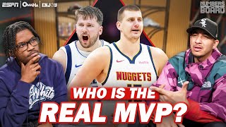 Who is the real MVP?! 🏀 | Numbers on the Board