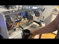 victoria arduino va358 2 group espresso machine demo