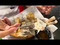 unbelievable 100kg of fish grilled sold out in just 6 hours cambodian street food