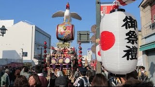 山車(ﾀﾞｼ)と和太鼓とお囃子の撮影集   とちぎ秋まつり2016・3日目   2016/11/13   栃木県栃木市にて