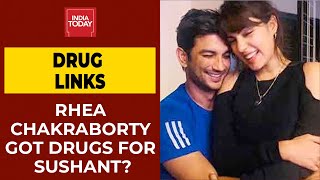 Rhea Chakraborty Got Drugs For Late Actor? | Sushant Singh Rajput's Death-Drug Angle Case