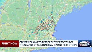 Thousands of NH utility customers remain without power as another storm heads our way
