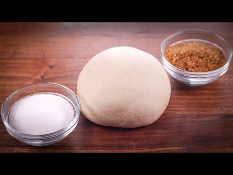 How does sugar and salt affect the rising of dough?