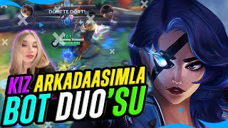 KIZ ARKADAŞIMLA BOT DUO SAMİRA !! - Wild Rift