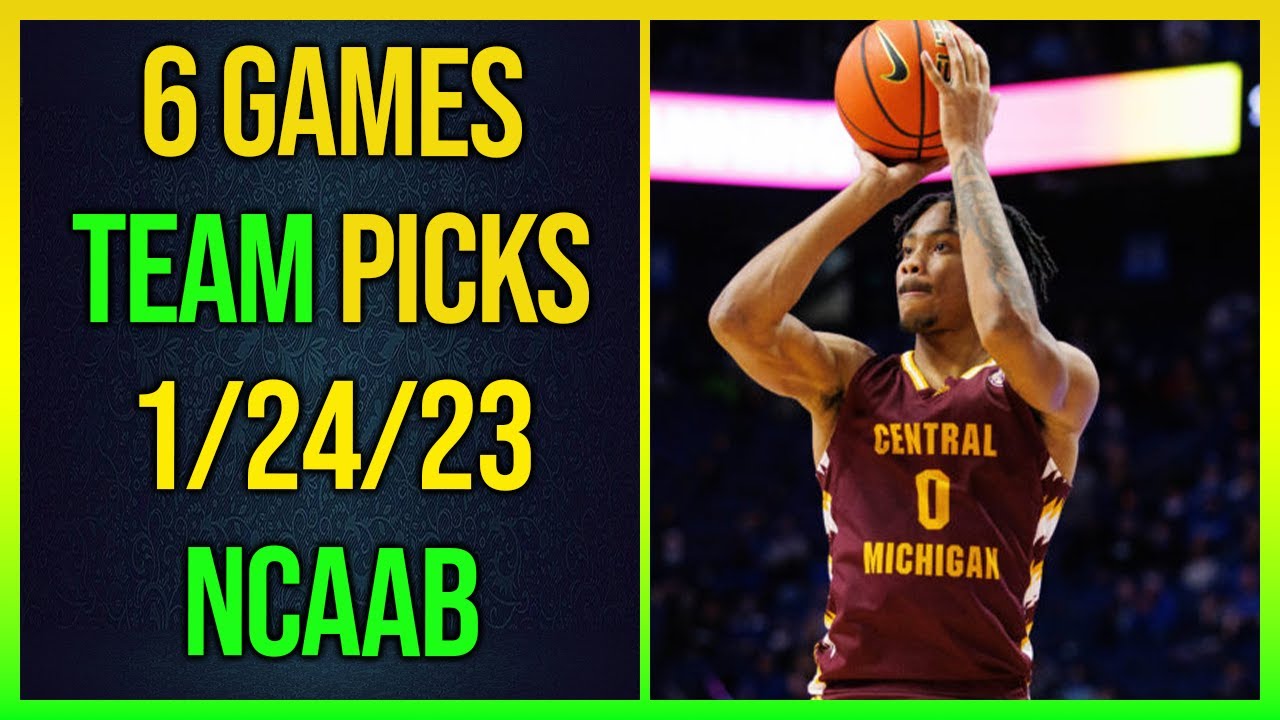 Free NCAAB Picks Today 1/24/23 College Basketball Picks And Predictions ...