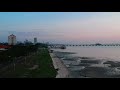 dji spark cinematic footage sunrise at penang bridge