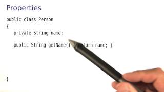 Properties - Intro to Java Programming