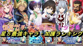 【まおりゅう】2周年最新版！ 星5最強キャラ・加護ランキング  恒常ガチャの大当たりトップ6