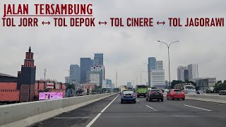 Driving form TOL JORR to TOL JAGORAWI via TOL DEPOK ANTASARI connected TOL CINERE (JORR 2) ❗ JAKARTA